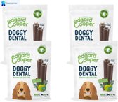 4x Edgard & Cooper Doggy Dental Medium - Appel & Eucalyptus - Hondensnack - 160g