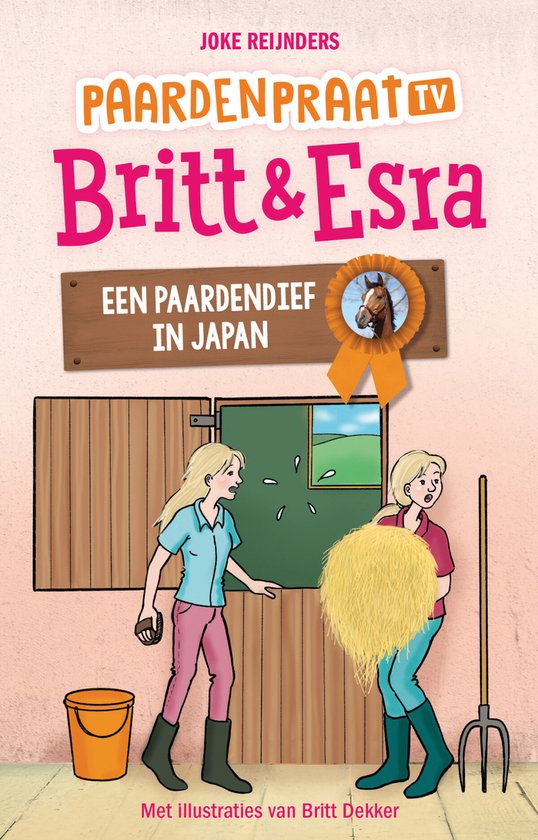 Paardenpraat tv Britt & Esra 10 - Een paardendief in Japan - cover