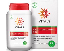 Vitals Cholestrolformule Pro - 60 tabletten. Ondersteunt het behoud van een normale cholesterolspiegel.