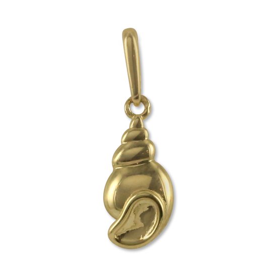 Silventi 9NBSAM-G210747 Pendentif en or Shell - Charme - 10 x 5,4 mm - 14 carats - Or