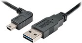 Tripp Lite UR030-003-LAB USB-kabel 0,91 m USB 2.0 USB A Mini-USB B Zwart