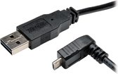 Tripp Lite UR050-003-DNB USB-kabel 0,91 m USB 2.0 USB A Micro-USB B Zwart