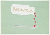 Depesche - Wenskaart "Gewoon Mooi" met de tekst "Beterschap" - mot. 057