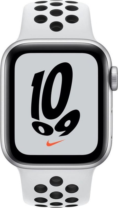 Apple Watch SE Nike OLED 44 mm Argent GPS (satellite) | bol