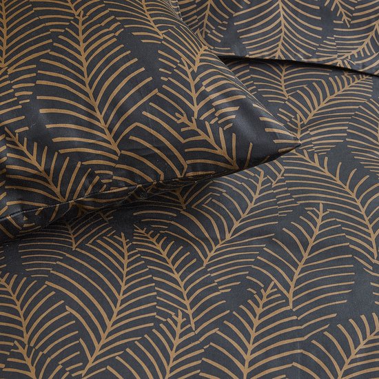 Damai Bellezza - Dekbedovertrek - Satijn - 240x200/220 cm - Zwart + 2 kussenslopen 60x70 van Merkloos — afbeelding 5