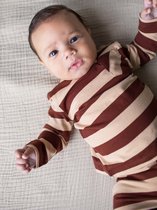 Quapi newborn baby jongens shirt Marco aop Sand Stripe