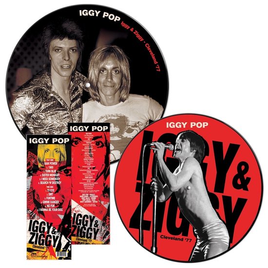 Iggy Pop - Iggy & Ziggy- Cleveland '77 (LP) (Picture Disc)