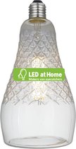 LEDatHOME - LED Iris Clear Crystal Line 6W E27 2700K Dimbare lamp