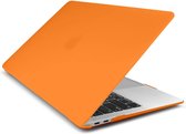 MacBook Air Cover - 13 Inch Hard Case - Hardcover Shock Proof Hardcase Hoes Macbook Air 2018 (A1932) Cover - Citrine Orange