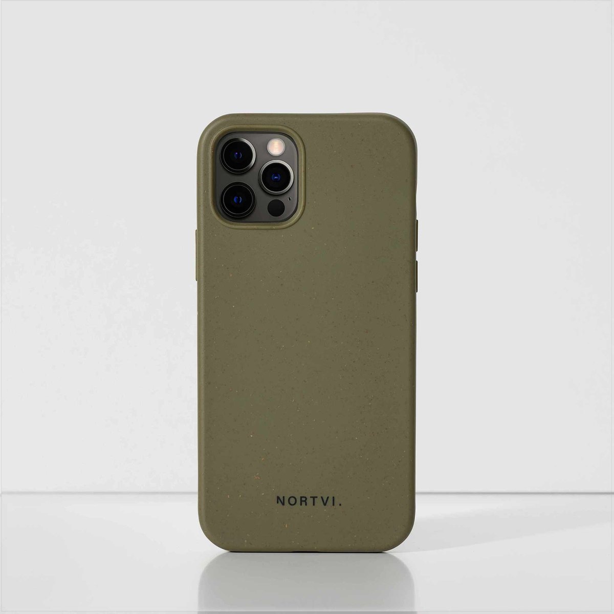NORTVI iPhone 13 Pro Max hoesje | Donkergroen | Sterk, Duurzaam & Fashionable