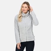 De Regatta Heloise fleece - outdoortrui - dames - hele rits - donzig - Lichtgrijs