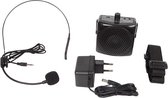 Draagbare mini PA versterker / mobiele lichtgewicht spraakversterker met headset