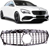 Grill geschikt voor Mercedes CLA-Klasse C117 2016-2019 glans zwart