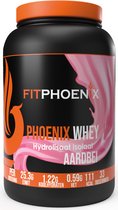 FitPhoenix - Phoenix Whey - Whey Hydrolisate - Isolate - Proteïne Poeder - 1KG - Aardbei