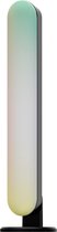 Calex Slimme LED Tafellamp - Wifi Sfeerverlichting - Lichtbalk Staand - Wit en RGB - Zwart