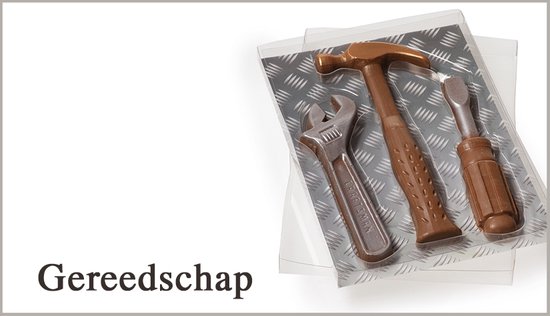 Schoencadeautje Sinterklaas - Chocolade - Gereedschapset - Cadeuverpakking  | bol.com