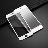 Hozard® iPhone 7 Plus / 8 Plus /  Privacy Screenprotector iPhone - Beschermglas  / - Screen Protector - Glasfolie-Wit