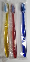 Colgate Double Action Medium Tandenborstels - Diverse kleuren - Toothbrush - Voordeel set van 6 stuks