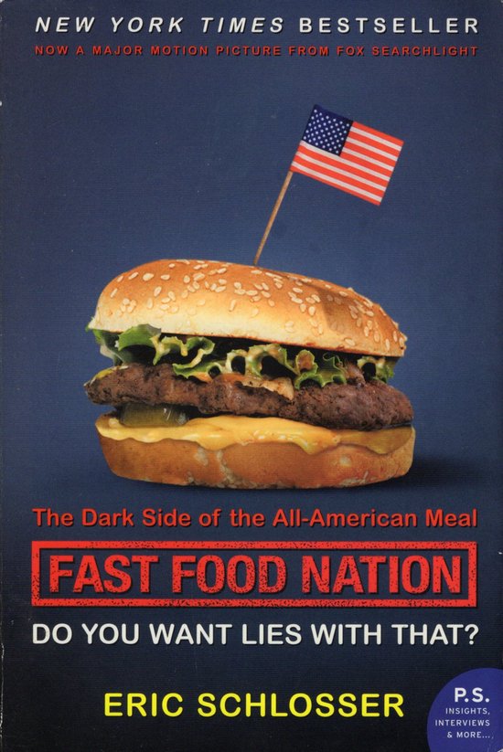Fast Food Nation Tie-in - cover