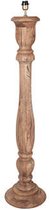 Vloerlamp  - houten vloerlamp  - landelijk - trendy  -  H125cm