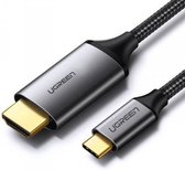 Usb C Naar HDMI Adapter | USB-C HUB 4K | Type-c to HDMI converter |Thunderbolt 3 |  Apple Macbook | Chromebook | IMAC | Surface | XPS | Dell | Lenovo | Samsung | HP | Ugreen (Zwart)