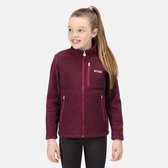 De Regatta Marlin VII fleece - outdoortrui - kinderen - hele rits - reflecterend - Donkerpaars