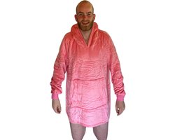 THUISTRUI - Warme trui - fleece deken - roze