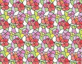 d-c-fix - Raamfolie - Pink red flower in glass -Zelfklevend - 45x150 Cm - Transparant