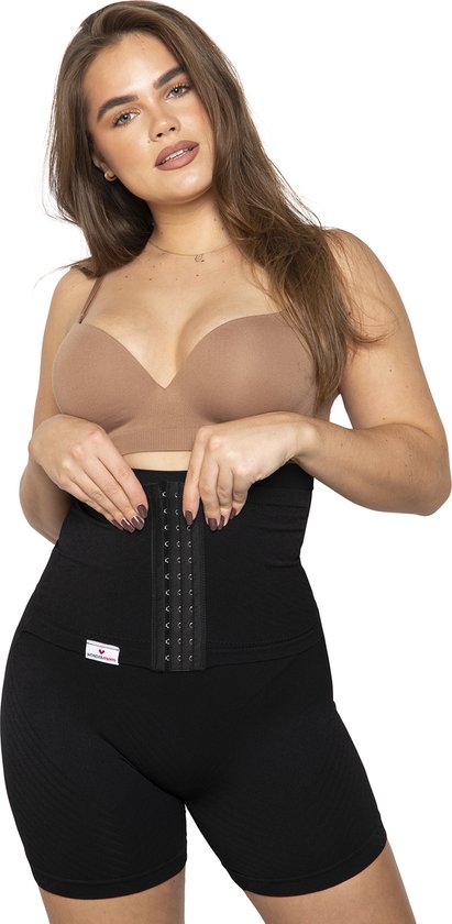 Wondermom Postpartum Belly Binder Shorts - [Shapewear] - [Sluitlaken] - [Buikband na bevalling] - Maat S