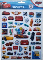 Bubbel-stickers "Cars" +/- 50 Stickers