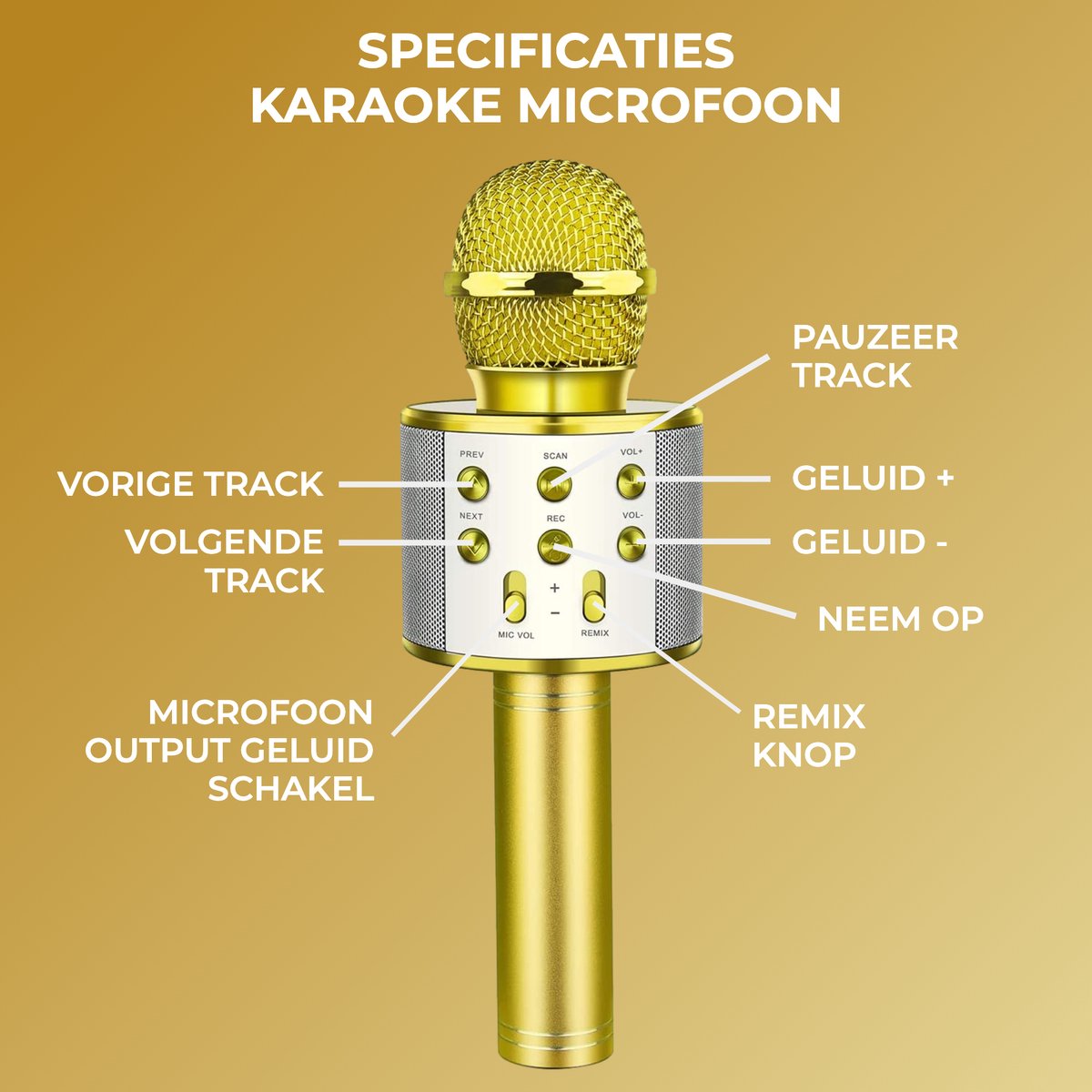 Microphone Karaoké et Lumière Disco - Ensemble Karaoké - Microphone Karaoké  Bluetooth