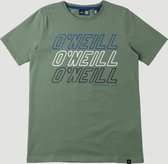 O'Neill T-Shirt Boys All Year Ss T-Shirt Agave Green 140 - Agave Green 100% Katoen Round Neck