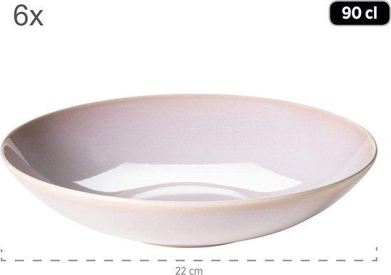 Rosenthal Mesh Weiß Teller-Set 18-delig