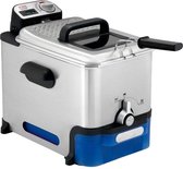 Tefal FR8040 Oleoclean Pro Inox & Design Friteuse | 2300W | Capaciteit 1.2 Kg | Uitneembaar olievat | Automatische olie/vet filtering | Timer | Thermostaat | Knapperige frietjes |