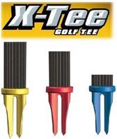 Xtee Golf Tee High Performance 3st - 55MM - blauw