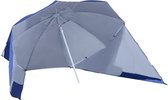 Nancy's Bracilete Parasol Parasol - Blauw, Wit - Metaal, Polyester - 82,68 cm x 78,74 cm x 49,21 cm