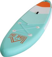 Planche de surf gonflable Nancy's Axton Lake - Vert, Wit, Oranje - PVC, Eva - 120,07 cm x 29,92 cm x 5,9 cm