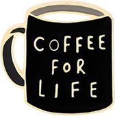 Coffee for Life Pin