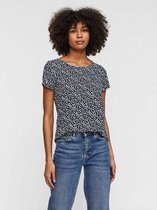 VERO MODA T-SHIRT VMSAGA SS TOP BLAUW BLAUW M