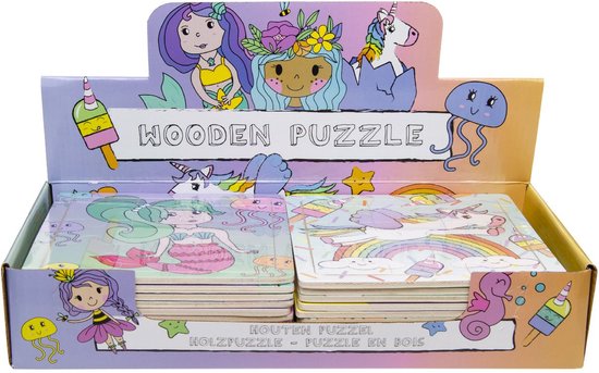 Puzzles enfant 4 ans princesse licorne sirène