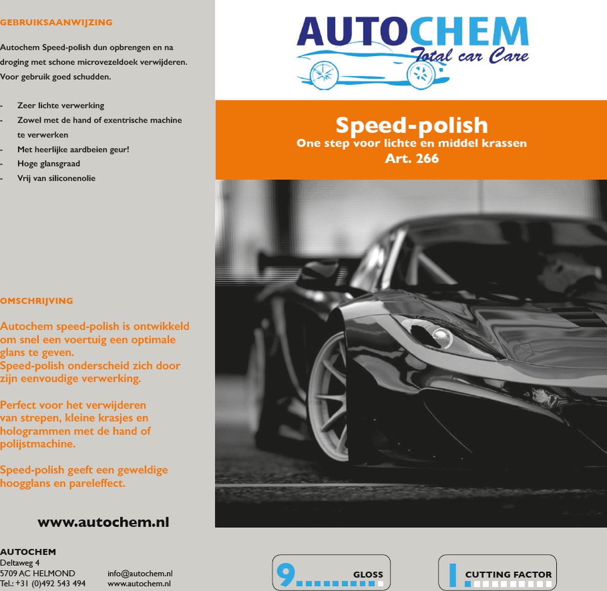 Autochem Speed-polish 1 ltr.