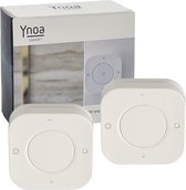 Ynoa smart home - Zigbee 3.0 - 2 x Ynoa draadloze dimmer switch | 5-knops afstandsbediening