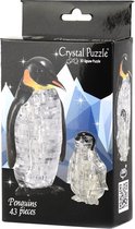 Crystal puzzel 43 stukjes pinguïns