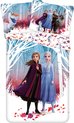 Disney Frozen Dekbedovertrek Leaves - Eenpersoons - 140 x 200 cm - Polyester