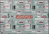 Monopoly Bureauonderlegger 34,5 X 49,5 Cm Pvc Groen/rood/wit