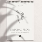 Natural Flow Kalender 2022 - Maandkalender - Spiritueel - 21x29,7 cm