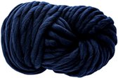 Merino Lontwol | Lontwol | Merino | 250 gram | Navy Blue | Diverse Kleuren | Hoogwaardig Kwaliteit | Wonen | Woondecoratie | DIY | Doe Het Zelf | Kussens | Deken | Sprei | Haken |