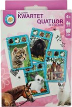 Dieren kwartet - Speelkaarten - 32 Kaarten - Vanaf 3 jaar - Spel - Cadeau