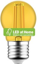 LEDatHOME - LED Globetta G45 Decoratieve Geel 1.4W E27 Lamp