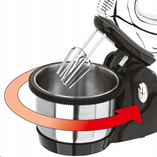 Lund 67790 - Handmixer - RVS Kom - 3 Snelheden - Turbo Functie van Lund — afbeelding 5